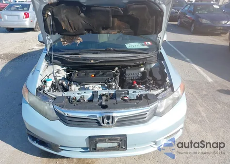 2012 Honda Civic Ex z USA, uszkodzony, nr VIN 2HGFB2F83CH530669